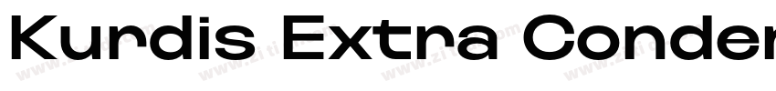 Kurdis Extra Condens字体转换